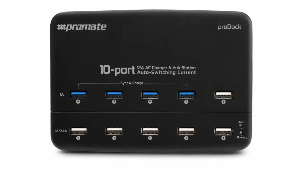 شاحن 10 مخارج usb promate PowerBase2