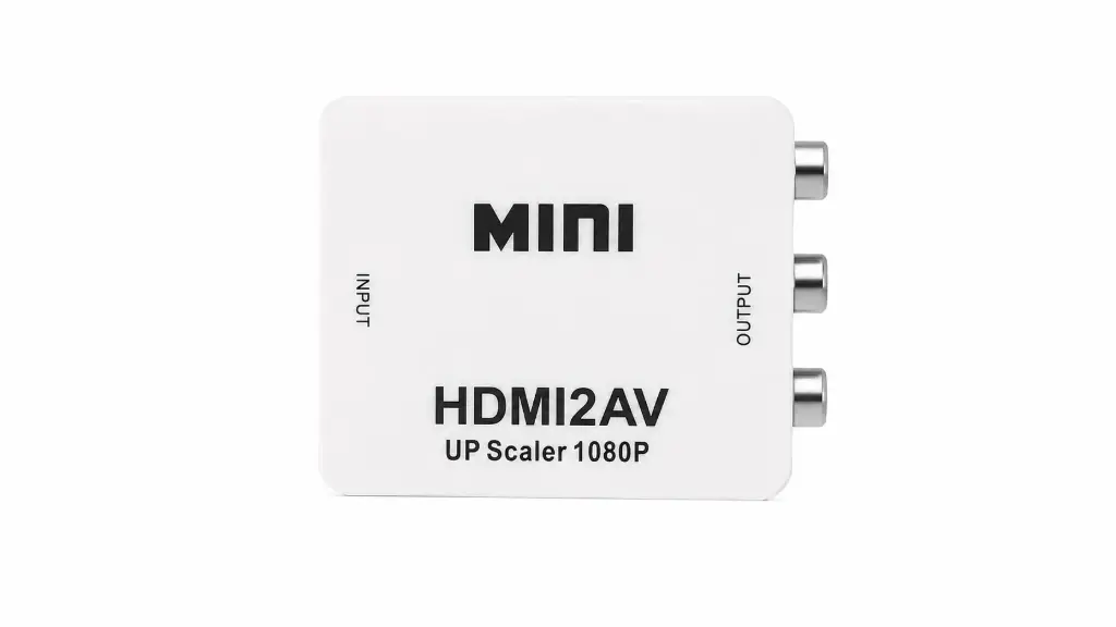محول HDMI إلى AV mini