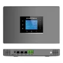 UCM6302A IP PBX supports up to 500 users, 75 concurrent calls and 200 SIP trunks.