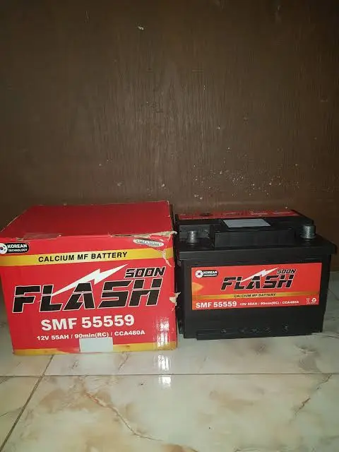 بطارية جافة  FLASH 12V-55A