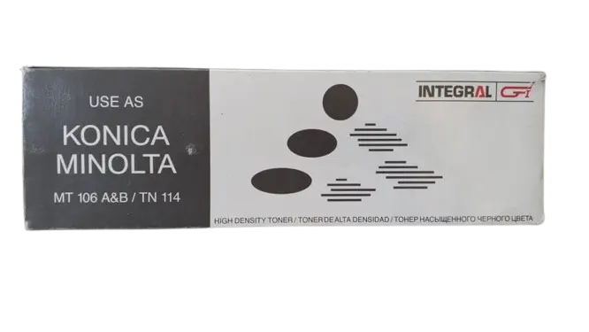 Original Laser Toner Cartridge (Black, MINOLTA, TN-114, Konica Minolta Bizhub-162)