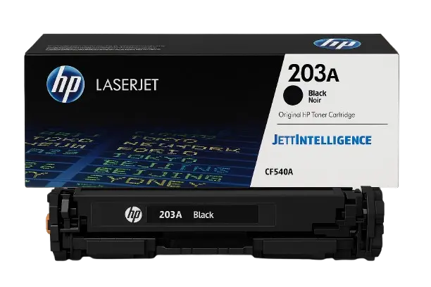 خرطوشة الحبر الليزري الأصلية (أسود, إتش بي, 540A, HP Laser Jet pro M254)