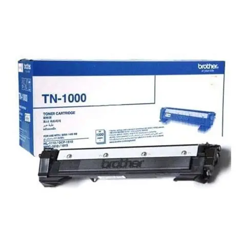 Original Laser Toner Cartridge (Black, Brother, TN1000, Brother HL-1110)