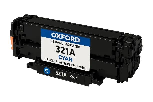 Original Copy Laser Toner Cartridge (Blue, Oxford, 321A, HP 4201dn)