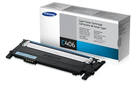 خرطوشة الحبر الليزري نسخ الأصل (أزرق, أكسفورد, 406c, Samsung CLP-360)