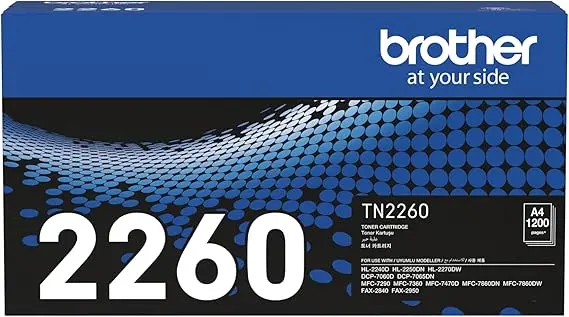 خرطوشة الحبر الليزري نسخ الأصل (أسود, PREMIUM, TN2260, HL-2130)