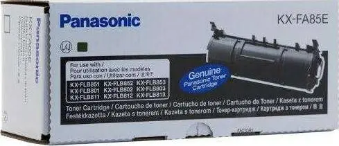 خرطوشة الحبر الليزري نسخ الأصل (أسود, أكسفورد, 85E, panasonic KX-FLB801)