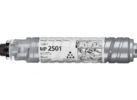 خرطوشة الحبر الليزري نسخ الأصل (أسود, أكسفورد, MP2501, Ricoh MP-2501)