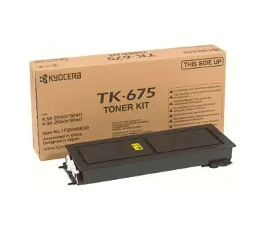 Original Copy Laser Toner Cartridge (Black, Oxford, TK-675, Kyocera-km-2540)