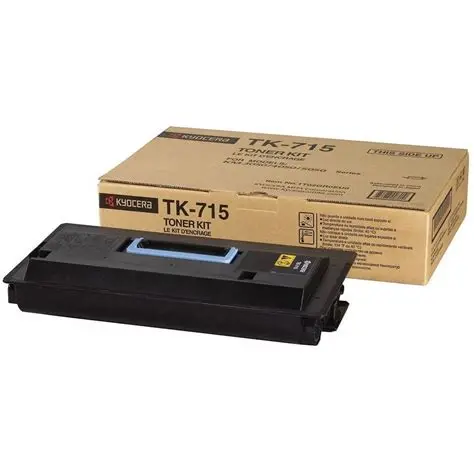 خرطوشة الحبر الليزري نسخ الأصل (أسود, أكسفورد, TK715, kyocera km-4050)