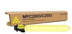 Original Copy Laser Toner Cartridge (Yellow, Oxford, C2503, Ricoh MP C2003)
