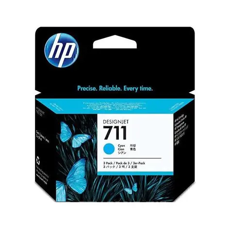 Original inkjet cartridge (blue, HP, 711C, HP-T120)
