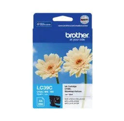 Original inkjet cartridge (blue, Brother, LC39C, BROTHER DCP-J125)