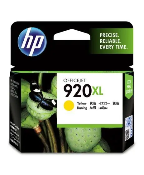 Original inkjet cartridge (yellow, HP, 920YXL, HP-6000)