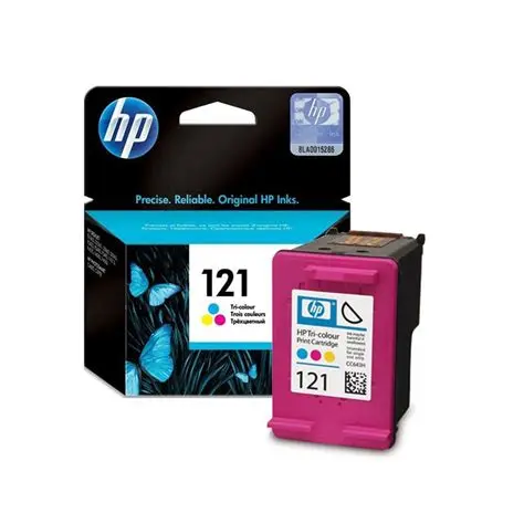 Original Inkjet Cartridge (Color, HP, 121C, HP DESKJET D2563)