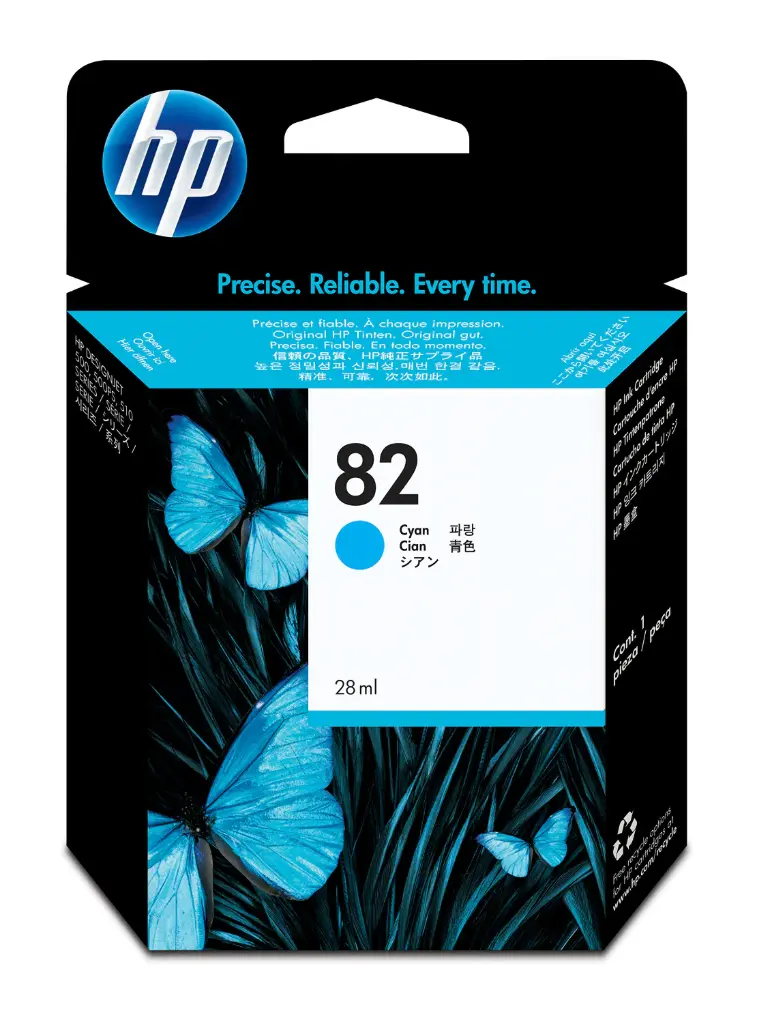 Original Copy Inkjet Cartridge (Blue, Oxford, 82C, HP-82C)