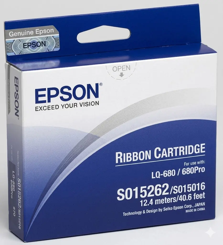 Epson LQ680 Black Ribbon Copy