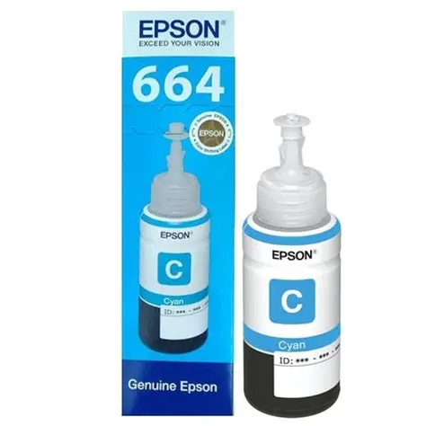 Original ink bottle (blue, Epson, T6642, Epson L100)