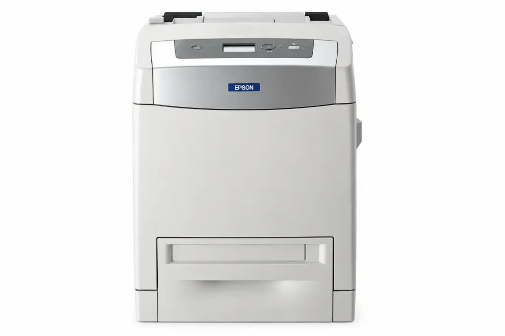 طابعة Epson C3800N ليزر ملونة A4، سرعة 25/20 صفحة/دقيقة، Duplex، Ethernet
