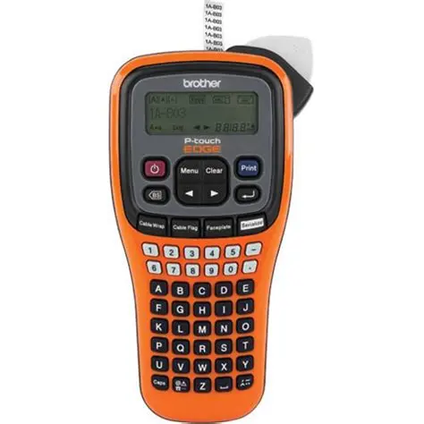 BROTHER PTE100 barcode printer