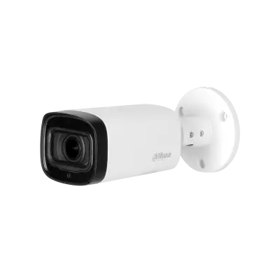 Dahua 5MP Analog Outdoor Surveillance Camera with Motorized Varifocal Lens, 2.7 to 13.5mm Bullet Design, with Sound.