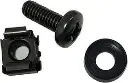 M6 Cage Nut Set, 1 Set 20 pcs, screw, nut, washer