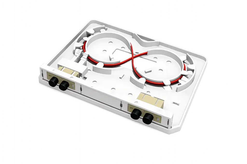 MMC Wall Mount ODF 6 Core with Cassette