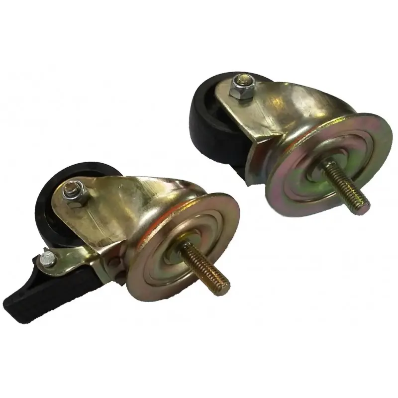 Castor Group for Classic & Classic server cabinets 1set 4 pcs 2w/Break, 2wo/Break