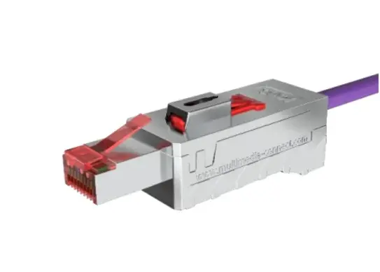 CAE Multimedia Connect RJ45 Series, RJ45 Connector, Pluggable, Cat6a, 8 Ports, 8 Directions