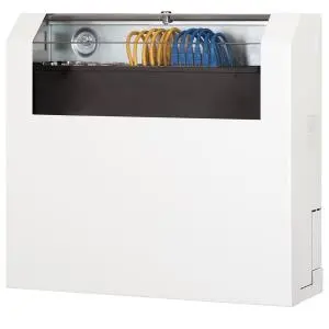 SLIMLINE WALL CABINET (3U 2U) SHORT MODEL, RAL 7016