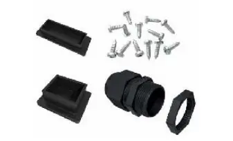 PG 16 Black Cable Gland
