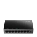 Unmanaged switch from Cudy, 8 ports and 1Gbps L2 speed.