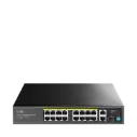 سويتش PoE غير مُدار من Cudy , 16 منفذ وسرعة 100Mbps L2, بقدرة 200W , 1 × SFP بسرعة 1Gbps  
