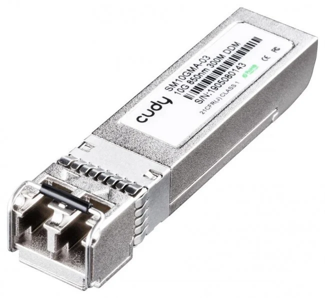 SFP+ 10 Gb/s MM LC connector, 300m range