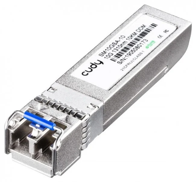 SFP+, 10Gb/s, LX SM, LC connector, 10Km