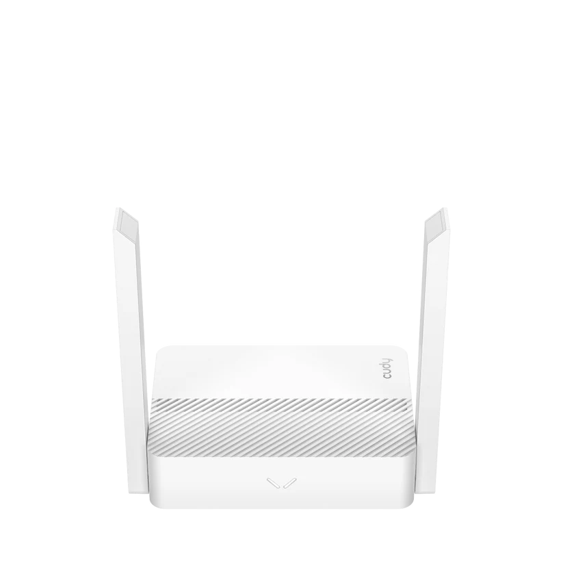 Cudy Dual Band Router, AC1200 WiFi, up to 80m², 2 fixed antennas.