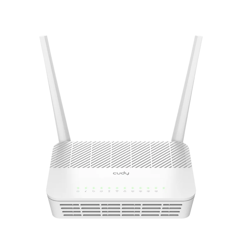 راوتر GPON Dual Band من Cudy ، واي فاي AC1200، حتى 170m² ، 2 هوائيات.