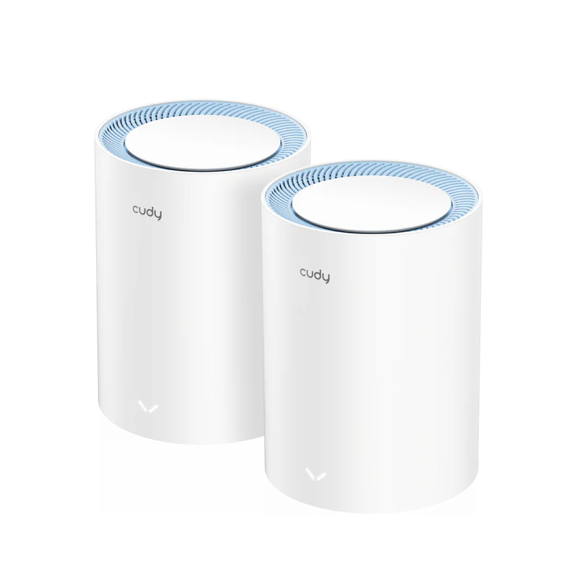 MeshPro AC1200 Dual-Band Wi-Fi Mesh System by Cudy M1200 (2-Pack) – 2 Units | Coverage up to 160 m² | VPN Server & Client | Fast Roaming