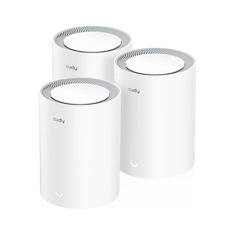 Cudy MeshPro AX1800 Wi-Fi 6 Network Adapter - 3-Pack | 500 m² | Gigabit | WPA3