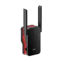 AX3000 Dual Band WiFi 6 Range Extender
 Wi-Fi Speed:2402Mbps (5GHz),574Mbps (2.4GHz)
 50 Connected Devices, Works with Any Wi-Fi Router
2xFixed, 1xInternal Wi-Fi Antennas
Range:150m, 1x Gigabit Ethernet Port
Working Mode: WiFi Reapeter, Access point, Mesh Satellite
WPA-PSK (WPA/WPA2/WPA3)