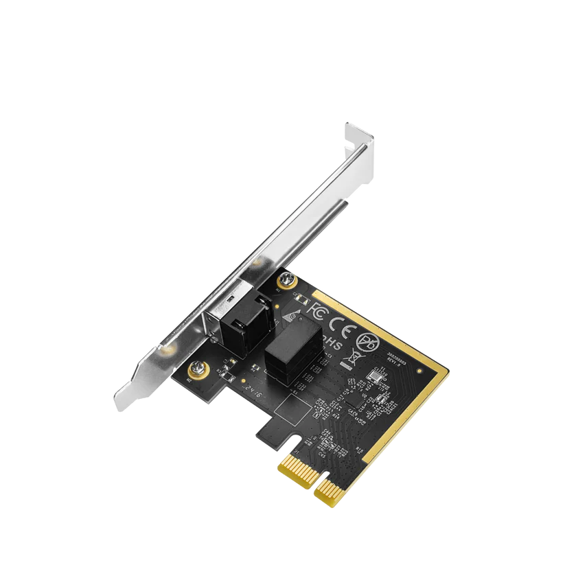 PCI-E to RJ45
10/100/1000 Mbps Ethernet Port
Wake on LAN, Flow Control
Standard/Low-Profile Bracket
Compatible OS :Windows XP or later / Linux