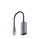 محول USB-A إلى إيثرنت جيجابت منفذ إيثرنت بسرعة 10/100/1000 ميجابت في الثانية التوصيل والتشغيل