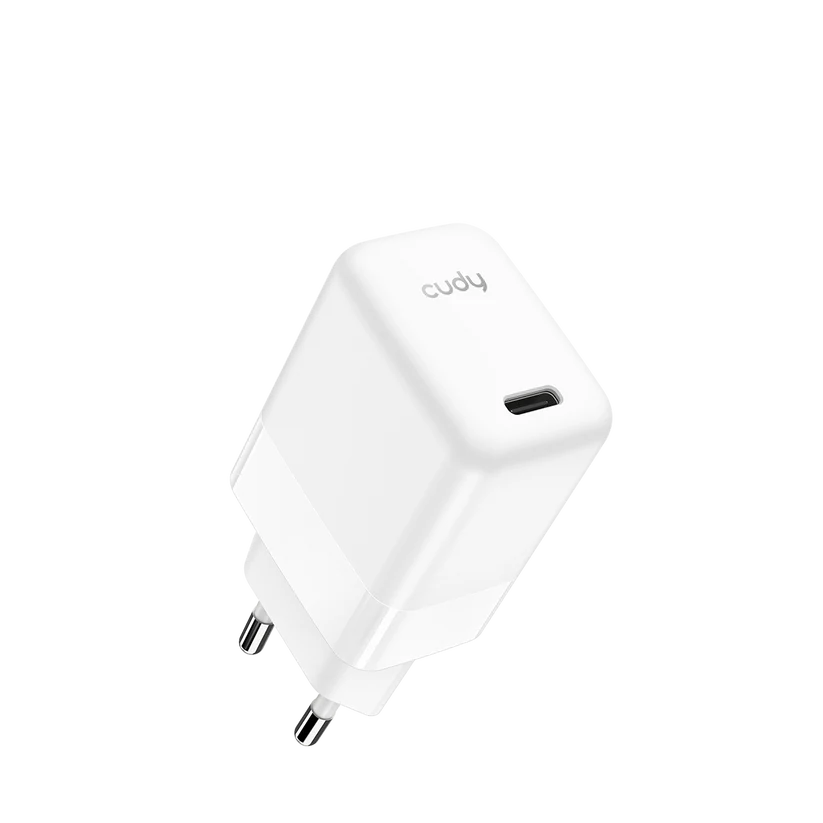 شاحن سريع USB-C بقوة 30 واط لأجهزة الكمبيوتر المحمولة، والأجهزة اللوحية، والهواتف