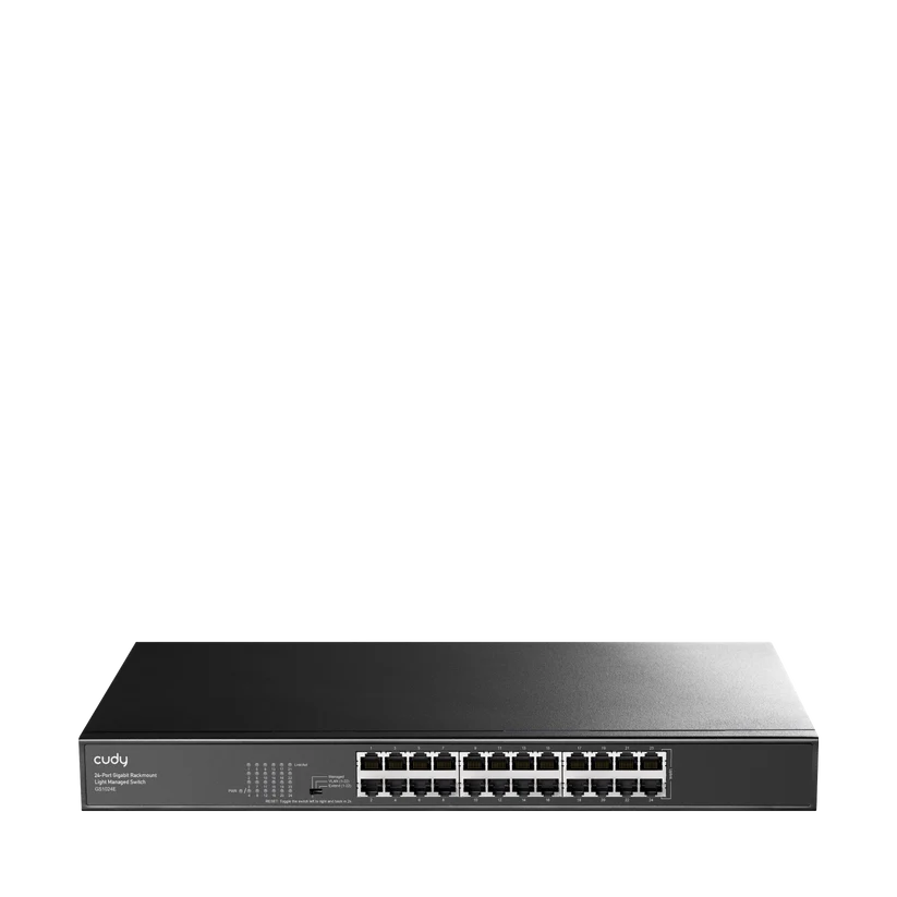Cudy Managed Switch, 24 Ports and 1Gbps Speed ​​L.