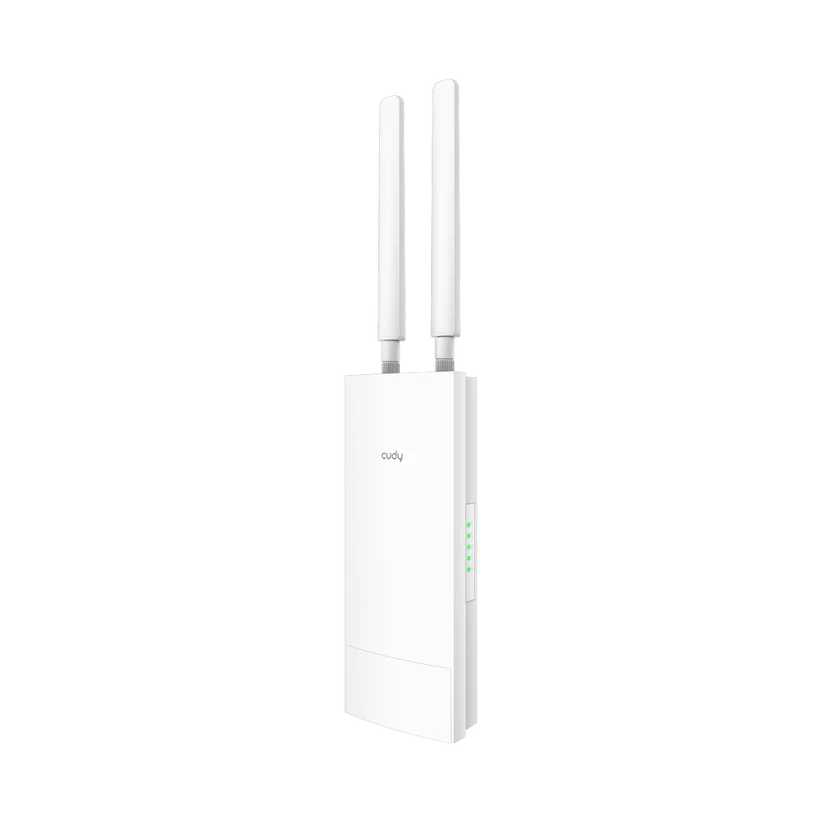 Cudy AC1200 Dual Band Outdoor Access Point with 4 Antennas, Coverage up to 170 meters, Supports up to 100 devices.