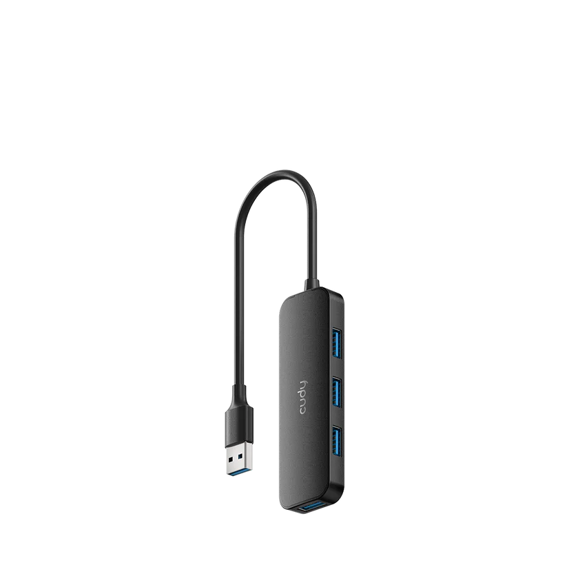 موزّع USB-A 3.0 رباعي المنافذ بسرعة 5Gbps