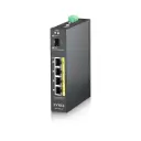 سويتش PoE غير مُدار من ZyXEL, 4 منفذ وسرعة 1Gbps L2 , قدرة 120W, 1 × SFP بسرعة 1Gbps 