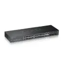 سويتش مُدار من ZyXEL, 24 منفذ وسرعة 1Gbps L2, 4 × SFP بسرعة 1Gbps  