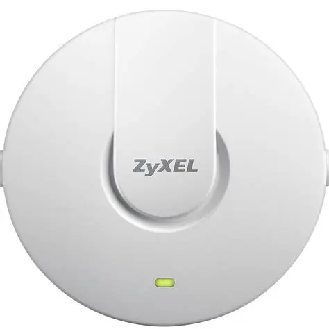 ZyXEL 802.11a/b/g/n Unified AP 300Mbps on 2.4GHz with 7dBi antenna, Controller/Standalone management, standard network port, and 802.3af PoE support at 4W