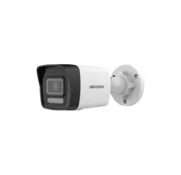 كاميرا مراقبة خارجية شبكية من Hikvision بدقة 2MP وعدسة ثابتة 2.8 مم بتصميم رصاصة , مع صوت.